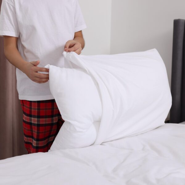 Taies d'oreiller polyester