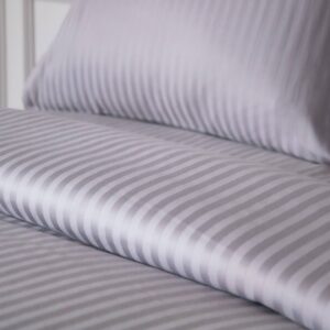 Drap plat satine de coton